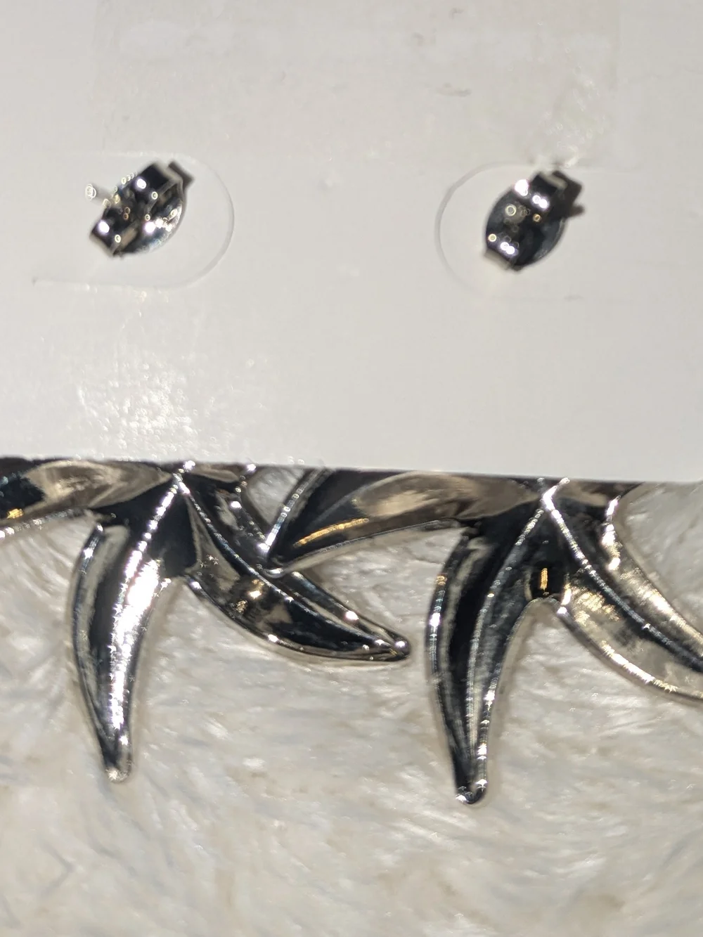 Mint Stainless Steel Black Starfish Cuff Links - Men's Accessories